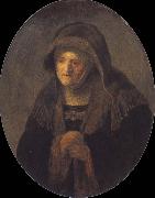 REMBRANDT Harmenszoon van Rijn The artist-s mother as the prophetess Hannah china oil painting reproduction